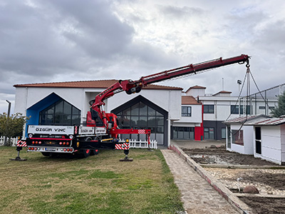 25 TONLUK HİUP VİNÇ ÇİFT KIRMA