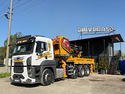 Mpg Acar 115TM 38 tonluk katlanır vinç